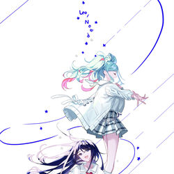 This is a pixiv picture whose title is *.