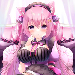 This is a pixiv picture whose title is 似合ってますか…？.