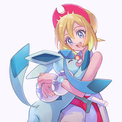 This is a pixiv picture whose title is カイとグレイシア.