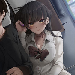 This is a pixiv picture whose title is 「ねぇこっち向いて？」.