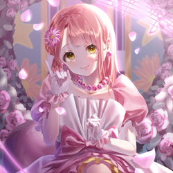 This is a pixiv picture whose title is 歩夢誕.
