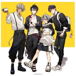 This is a pixiv picture whose title is にじさんじファッショングッズ.