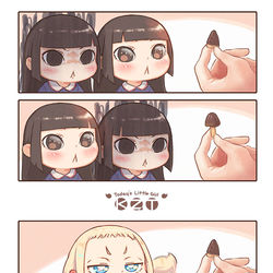 This is a pixiv picture whose title is チョコとようじょず.