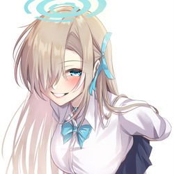 This is a pixiv picture whose title is 2月ブルアカ.