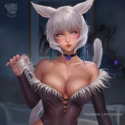This is a pixiv picture whose title is Y'shtola.