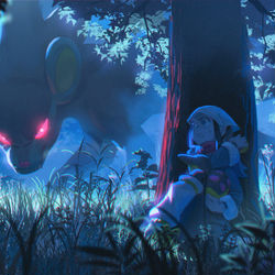 This is a pixiv picture whose title is オヤブンと遭遇.