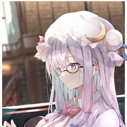 This is a pixiv picture whose title is パチェ.