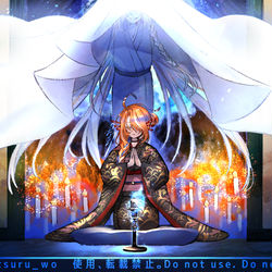 This is a pixiv picture whose title is 【skeb】アジャラカモクレン テケレッツのパー.