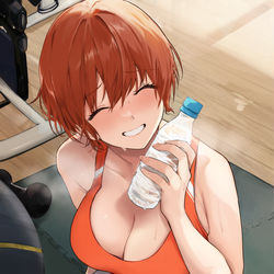 This is a pixiv picture whose title is ちょっと休憩するね.