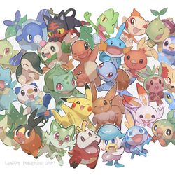 This is a pixiv picture whose title is HAPPY POKEMON DAY!.