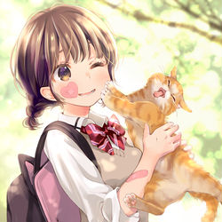 This is a pixiv picture whose title is 嫌われててもキミが好き💕.