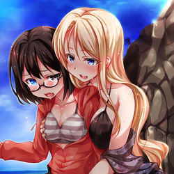This is a pixiv picture whose title is skeb納品しました.