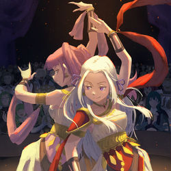 This is a pixiv picture whose title is Who Will Win The Competition?.