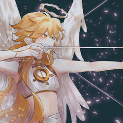 This is a pixiv picture whose title is 魈空.
