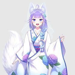 This is a pixiv picture whose title is 雨音しずく（新衣装Ver.）.