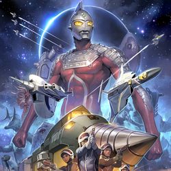 This is a pixiv picture whose title is ウルトラセブン.
