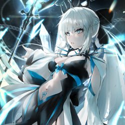This is a pixiv picture whose title is Morgan.