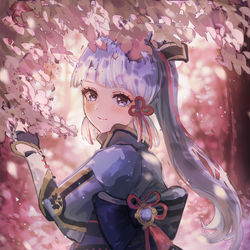 This is a pixiv picture whose title is Ayaka.