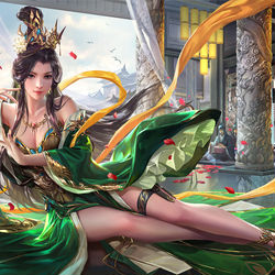 This is a pixiv picture whose title is 徐氏.