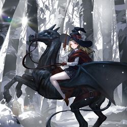 This is a pixiv picture whose title is ルナ.