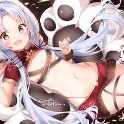 This is a pixiv picture whose title is 长春.