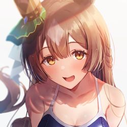 This is a pixiv picture whose title is サトノダイヤモンド.