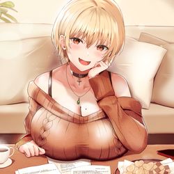 This is a pixiv picture whose title is 音声作品のジャケットを担当させて頂きました！.