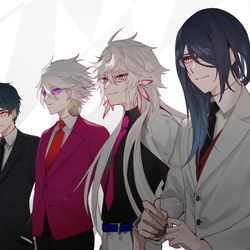 This is a pixiv picture whose title is スーツ霊衣ください①.