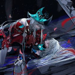 This is a pixiv picture whose title is 无题.
