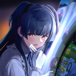 This is a pixiv picture whose title is 「な、なんであんたがここにいんのよ…！！」.