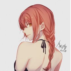 This is a pixiv picture whose title is マキマ.