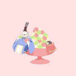 This is a pixiv picture whose title is ひな祭り.