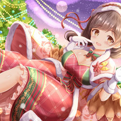 This is a pixiv picture whose title is クリスマス春菜ちゃん.