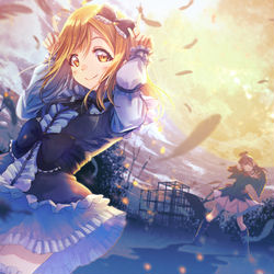 This is a pixiv picture whose title is Happy Birthday! Hanamaru 2022.
