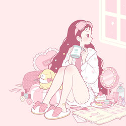 This is a pixiv picture whose title is 配信ジャケットイラスト.