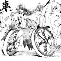 This is a pixiv picture whose title is 火車.