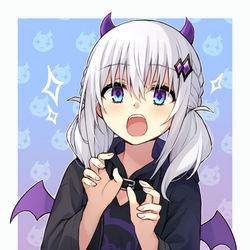 This is a pixiv picture whose title is 👿✨.