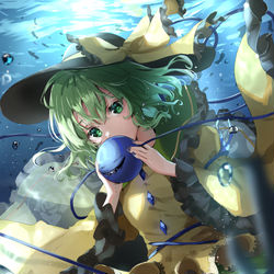This is a pixiv picture whose title is 沈みゆく.