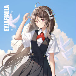 This is a pixiv picture whose title is 艾雅法拉.