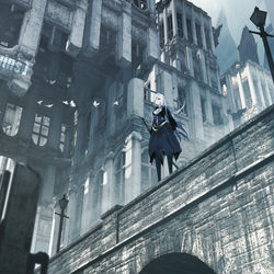 This is a pixiv picture whose title is Ancient ruins.