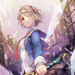 This is a pixiv picture whose title is 茅森月歌.