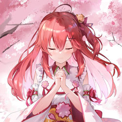 This is a pixiv picture whose title is みこち誕生日おめでとう！！！.