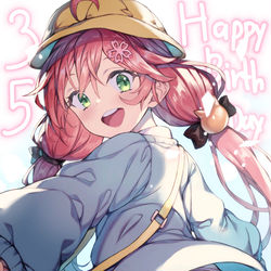 This is a pixiv picture whose title is Happy Birthday Mikochi.