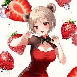 This is a pixiv picture whose title is P90.
