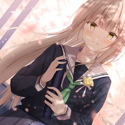 This is a pixiv picture whose title is さいご.