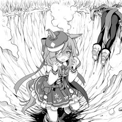 This is a pixiv picture whose title is その時パワーSS+マチタンのえいえいむんがターフに炸裂した.