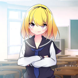 This is a pixiv picture whose title is にやけ沙都子.