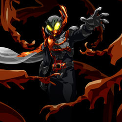 This is a pixiv picture whose title is 仮面ライダーベイル.