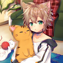 This is a pixiv picture whose title is おねむ.