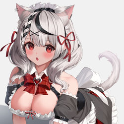 This is a pixiv picture whose title is メイドクロヱちゃん❤.